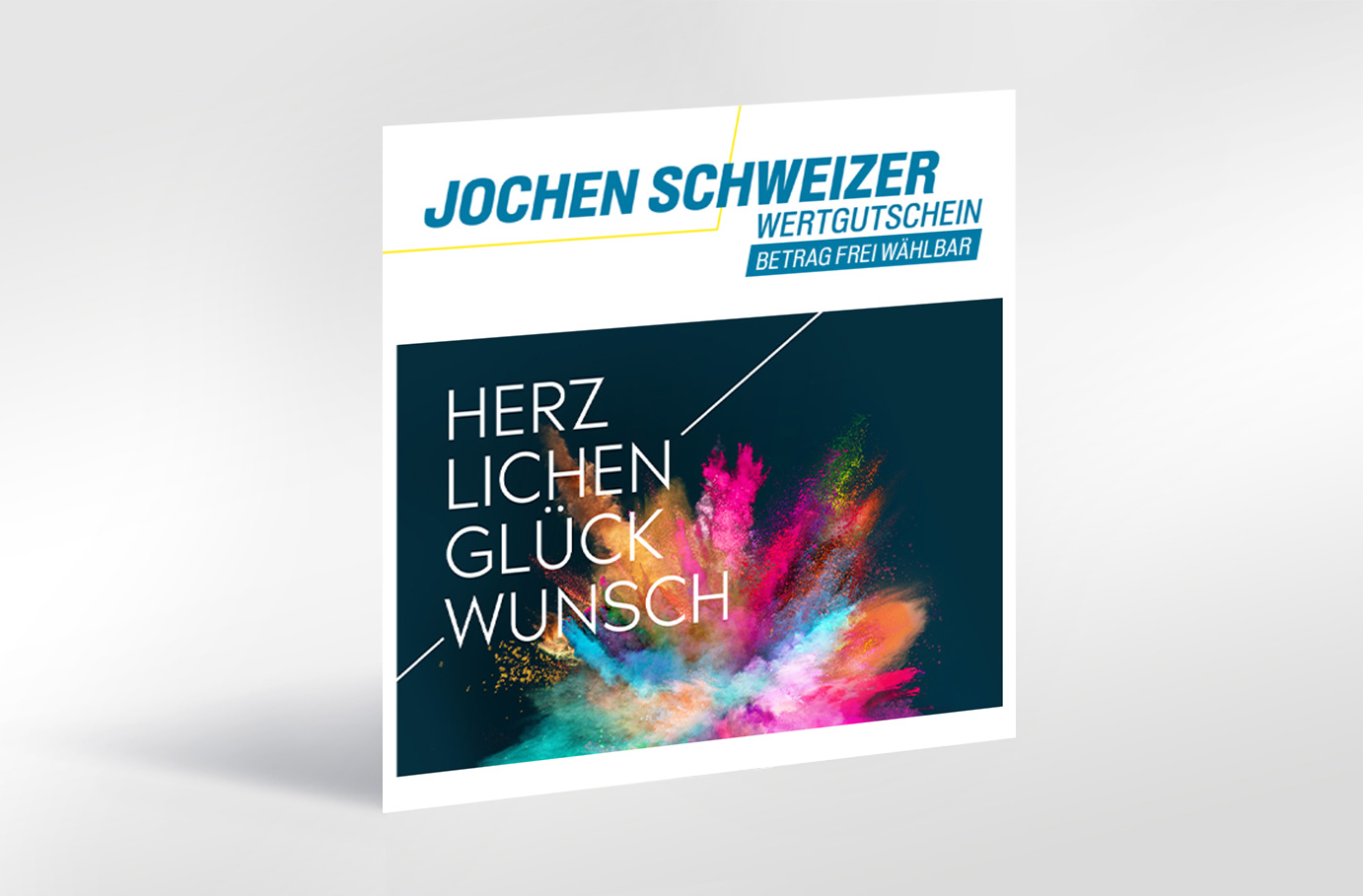 Flexibles Geschenk Herzlichen Glückwunsch – Spar dir die Qual der Wahl…