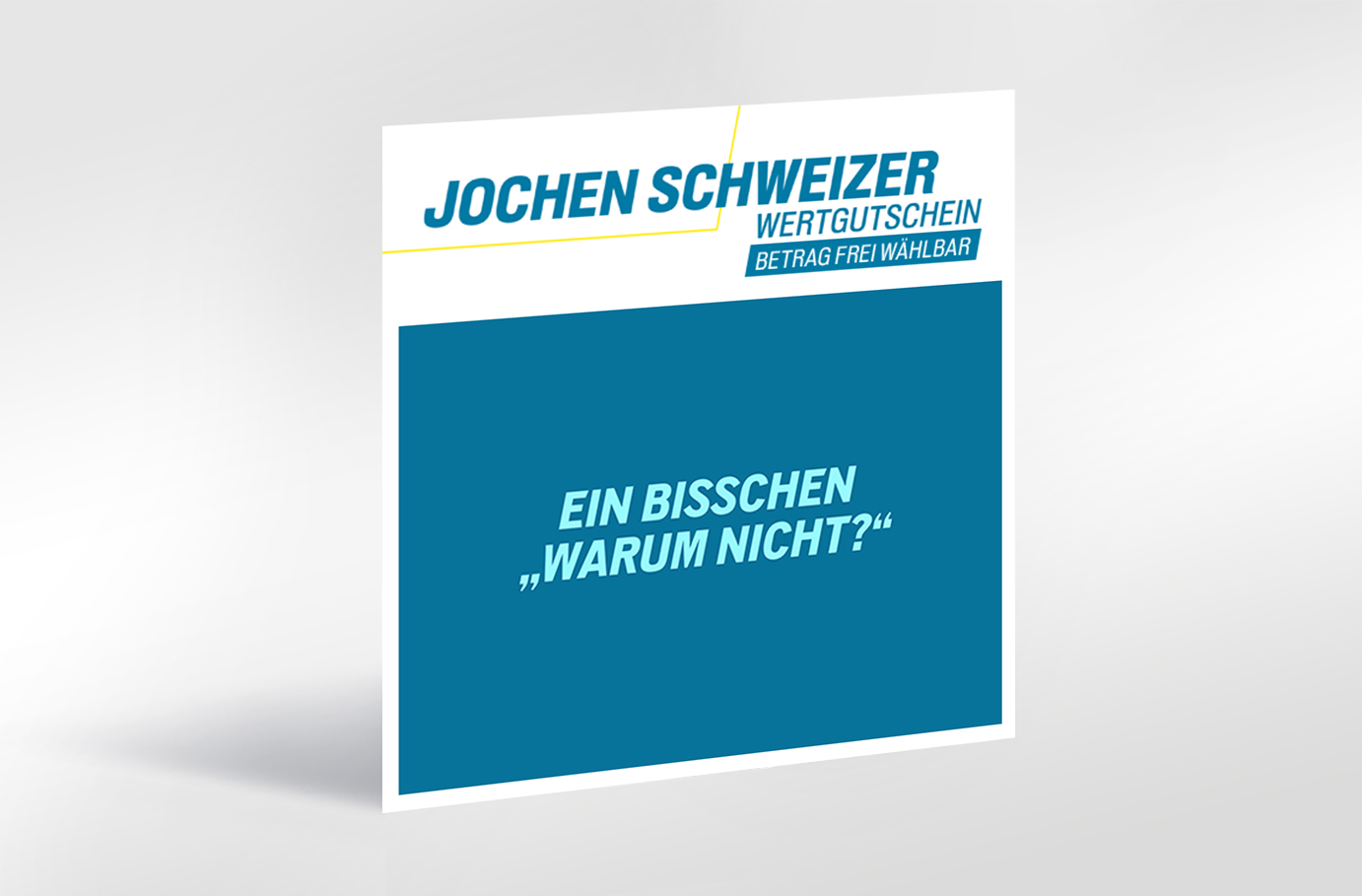 Flexibles Geschenk Kleine Aufmerksamkeit – Spar dir die Qual der Wahl…