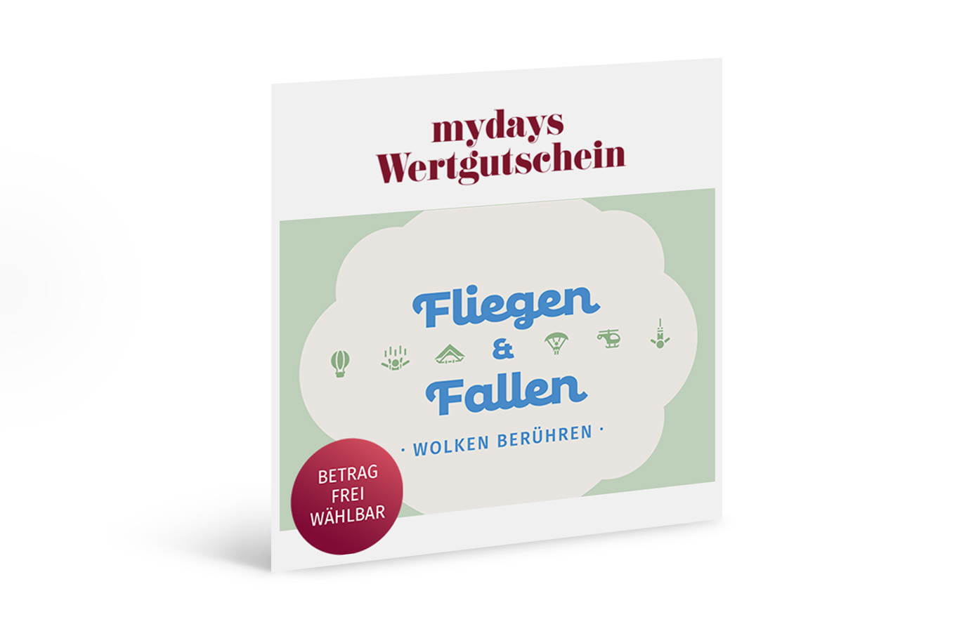Flexibles Geschenk Fliegen & Fallen