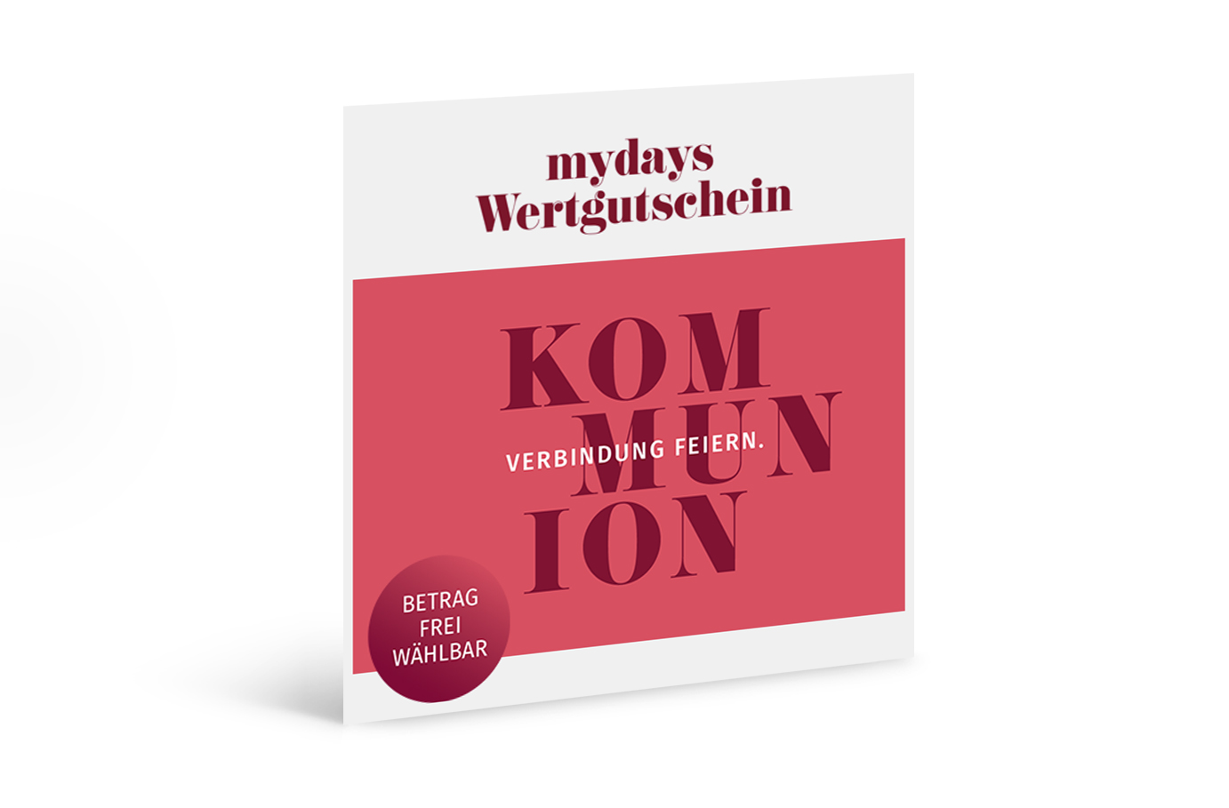 Flexibles Geschenk Kommunion