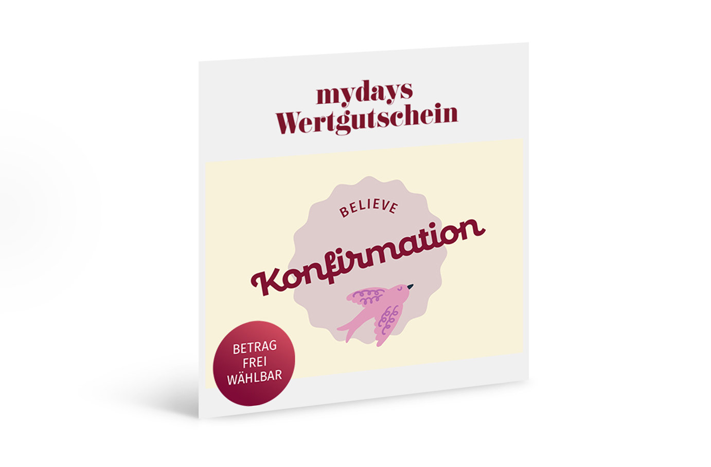 Flexibles Geschenk Konfirmation