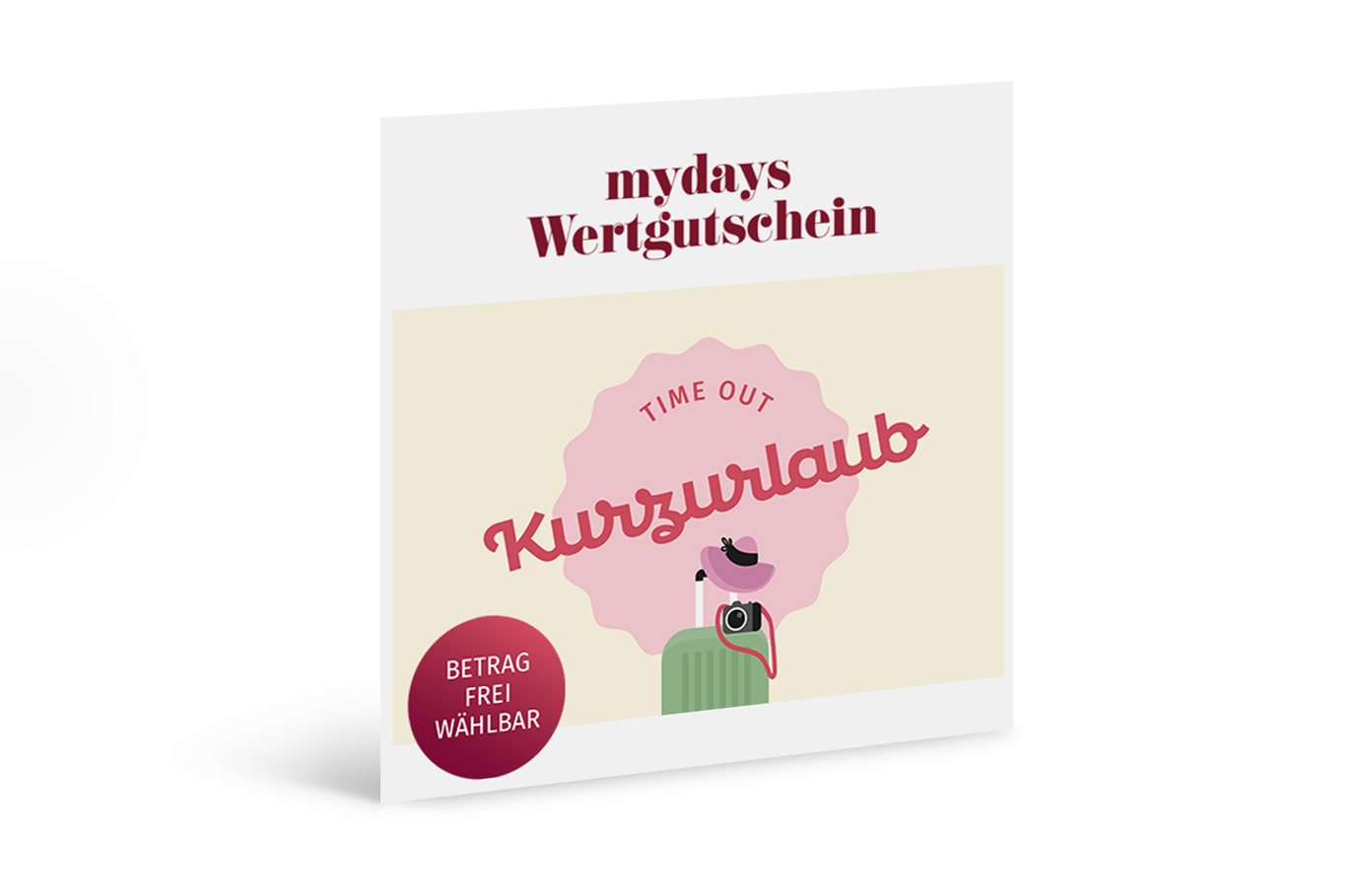 Flexibles Geschenk Kurzurlaub