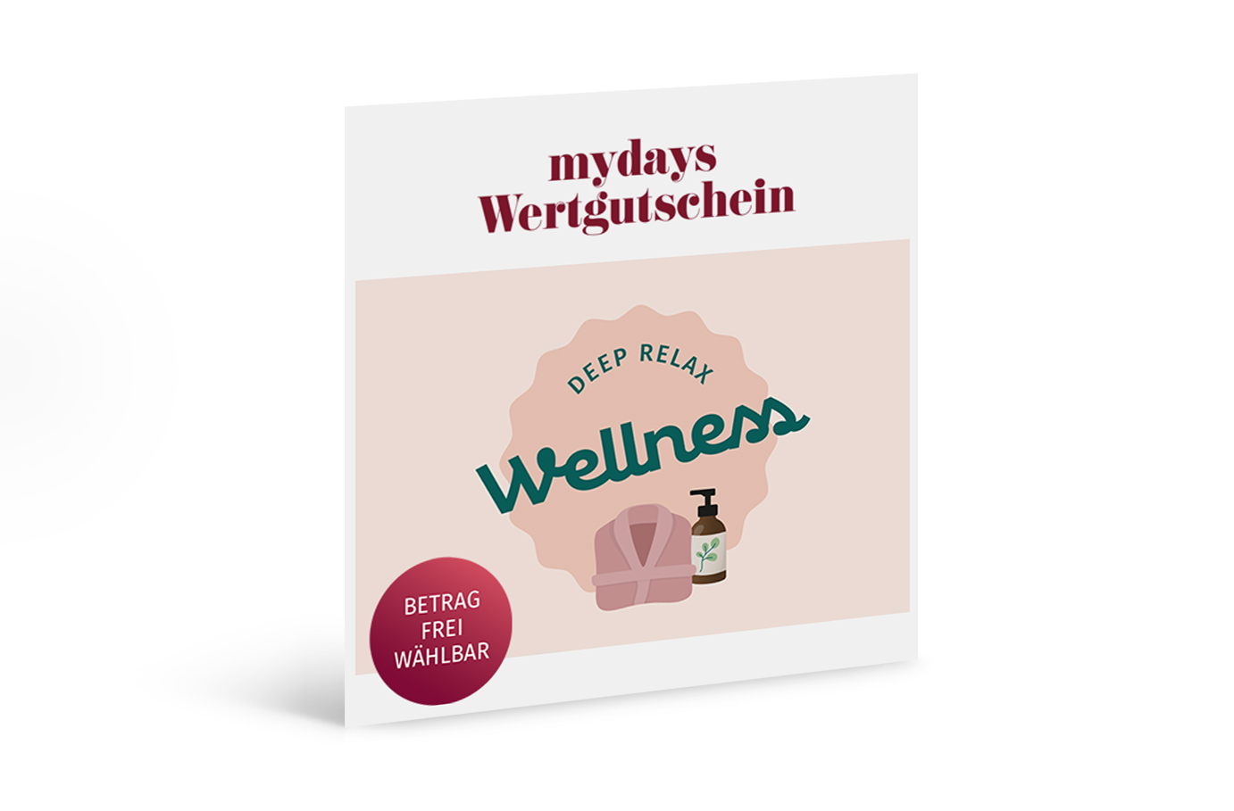 Flexibles Geschenk Wellness